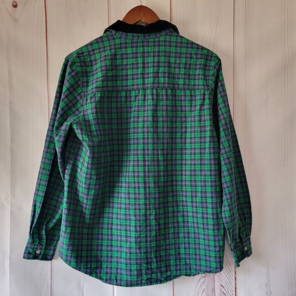 Vintage Bobbie Brooks Plaid Christmas Holiday Button-Down, Women’s M, Flannel - Picture 3 of 7